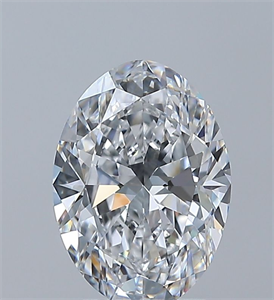 Picture of Natural Diamond 2.01 Carats, Oval with  Cut, D Color, VVS1 Clarity and Certified by GIA