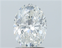 Diamante Natural 1.20 quilates, Ovalado , Color G, claridad SI2 y certificado GIA