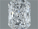 Natural Diamond 0.51 Carats, Radiant with  Cut, E Color, VS1 Clarity and Certified by GIA