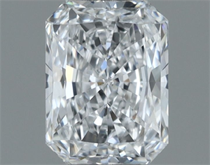 Picture of Natural Diamond 0.51 Carats, Radiant with  Cut, E Color, VS1 Clarity and Certified by GIA