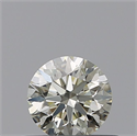 Natural Diamond 0.40 Carats, Round with Excellent Cut, L Color, VS1 Clarity and Certified by IGI