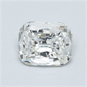 Diamante Natural 0.71 quilates, Del cojín , Color E, claridad SI1 y certificado GIA