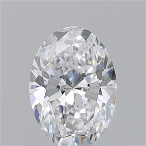Picture of Natural Diamond 0.76 Carats, Oval with  Cut, D Color, VS2 Clarity and Certified by GIA