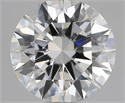 Lab Grown Diamond 1.52 Carats, Round with Excellent Cut, E Color, VS2 Clarity and Certified by IGI