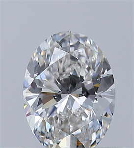 Picture of Natural Diamond 0.50 Carats, Oval with  Cut, F Color, VVS2 Clarity and Certified by GIA