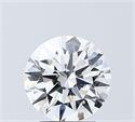 Lab Grown Diamond 2.02 Carats, Round with Ideal Cut, D Color, VVS1 Clarity and Certified by IGI