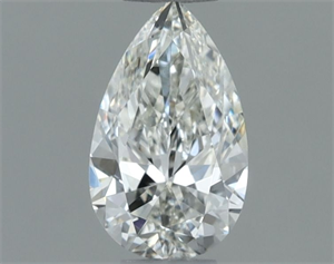 Foto Diamante Natural 0.50 quilates, De pera , Color H, claridad VS1 y certificado IGI de