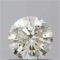 Natural Diamond 0.70 Carats, Round with Very Good Cut, M Color, SI2 Clarity and Certified by GIA