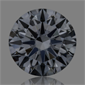 Lab Grown Diamond 1.01 Carats, Round with Ideal Cut, D Color, VS2 Clarity and Certified by IGI