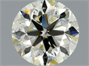Natural Diamond 1.00 Carats, Round with Very Good Cut, L Color, SI2 Clarity and Certified by IGI