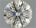 Natural Diamond 0.90 Carats, Round with Very Good Cut, K Color, VS2 Clarity and Certified by IGI
