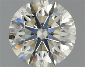 Picture of Natural Diamond 0.90 Carats, Round with Very Good Cut, K Color, VS2 Clarity and Certified by IGI