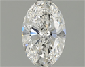 Natural Diamond 1.01 Carats, Oval with  Cut, E Color, VS1 Clarity and Certified by GIA