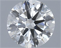 Natural Diamond 0.82 Carats, Round with Excellent Cut, F Color, SI2 Clarity and Certified by GIA