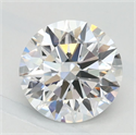 Del inventario de diamantes de laboratorio, 1.03 quilates, Redondo , Color D, claridad VVS2 y certificado IGI