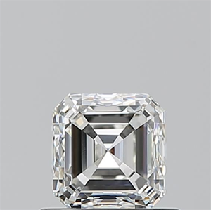 Picture of Natural Diamond 0.70 Carats, Asscher with  Cut, I Color, VS2 Clarity and Certified by GIA