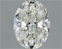 Natural Diamond 1.71 Carats, Oval with  Cut, H Color, VS2 Clarity and Certified by IGI
