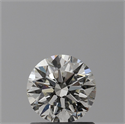 Natural Diamond 0.91 Carats, Round with Very Good Cut, J Color, VVS1 Clarity and Certified by GIA
