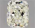 Natural Diamond 1.01 Carats, Cushion with  Cut, K Color, VS2 Clarity and Certified by GIA