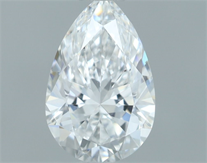 Picture of Natural Diamond 0.51 Carats, Pear with  Cut, D Color, VS2 Clarity and Certified by GIA