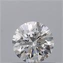 Diamante Natural 0.52 quilates, Redondo , Color E, claridad SI1 y certificado IGI