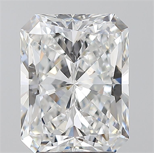 Picture of Natural Diamond 3.01 Carats, Radiant with  Cut, D Color, SI1 Clarity and Certified by GIA
