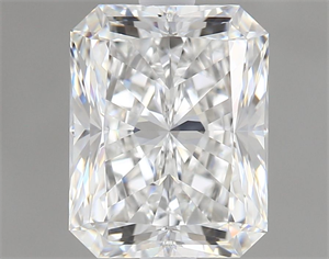 Picture of Natural Diamond 1.20 Carats, Radiant with  Cut, E Color, VS1 Clarity and Certified by GIA
