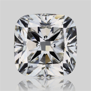 Foto Diamante Natural 2.51 quilates, Del cojín , Color G, claridad VVS1 y certificado GIA de