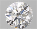 Natural Diamond 1.40 Carats, Round with Excellent Cut, E Color, VS1 Clarity and Certified by GIA