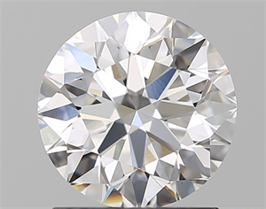 Picture of Natural Diamond 1.40 Carats, Round with Excellent Cut, E Color, VS1 Clarity and Certified by GIA