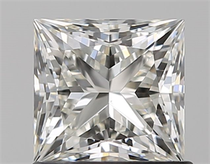 Foto Diamante Natural 1.08 quilates, Princesa , Color I, claridad VS1 y certificado GIA de