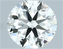 Natural Diamond 1.00 Carats, Round with Excellent Cut, J Color, VVS2 Clarity and Certified by IGI