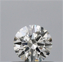 Diamante Natural 0.40 quilates, Redondo , Color I, claridad VS1 y certificado GIA