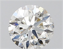 Diamante Natural 0.50 quilates, Redondo , Color I, claridad VVS2 y certificado GIA