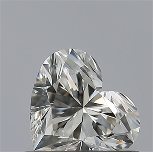 Picture of Natural Diamond 0.50 Carats, Heart with  Cut, H Color, VS1 Clarity and Certified by GIA