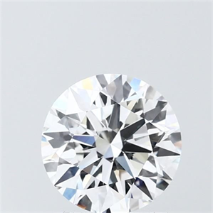 Picture of Lab Grown Diamond 1.26 Carats, Round with Ideal Cut, E Color, VVS2 Clarity and Certified by IGI