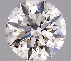 Foto Diamante Natural 0.70 quilates, Redondo , Color J, claridad SI2 y certificado IGI de