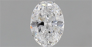 Picture of Natural Diamond 0.41 Carats, Oval with  Cut, D Color, VVS1 Clarity and Certified by GIA