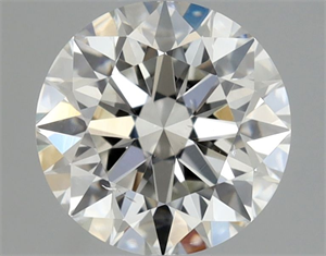 Picture of Natural Diamond 0.71 Carats, Round with Excellent Cut, H Color, SI1 Clarity and Certified by GIA