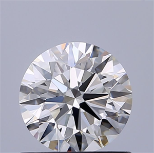 Picture of Natural Diamond 0.80 Carats, Round with Excellent Cut, H Color, IF Clarity and Certified by GIA