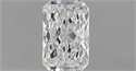 Natural Diamond 0.74 Carats, Radiant with  Cut, E Color, IF Clarity and Certified by GIA