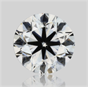 Natural Diamond 0.71 Carats, Round with Very Good Cut, D Color, VVS2 Clarity and Certified by GIA