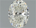 Natural Diamond 1.20 Carats, Oval with  Cut, J Color, SI2 Clarity and Certified by GIA