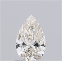 Natural Diamond 0.39 Carats, Pear with  Cut, N Color, VS1 Clarity and Certified by GIA