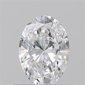 Picture of Natural Diamond 0.50 Carats, Oval with  Cut, D Color, VVS1 Clarity and Certified by GIA