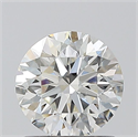 Natural Diamond 1.01 Carats, Round with Excellent Cut, I Color, VS2 Clarity and Certified by GIA