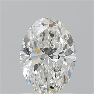 Picture of Natural Diamond 1.20 Carats, Oval with  Cut, I Color, VS1 Clarity and Certified by GIA