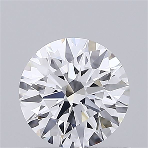 Picture of Lab Grown Diamond 0.77 Carats, Round with Ideal Cut, D Color, VVS1 Clarity and Certified by IGI