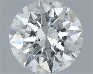 Foto Diamante Natural 0.91 quilates, Redondo , Color I, claridad SI2 y certificado GIA de