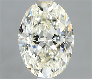 Picture of Natural Diamond 0.72 Carats, Oval with  Cut, I Color, VS1 Clarity and Certified by IGI
